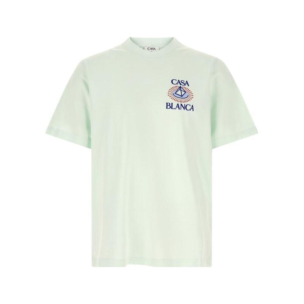 Casablanca Blue Organic Cotton Men's T-Shirt